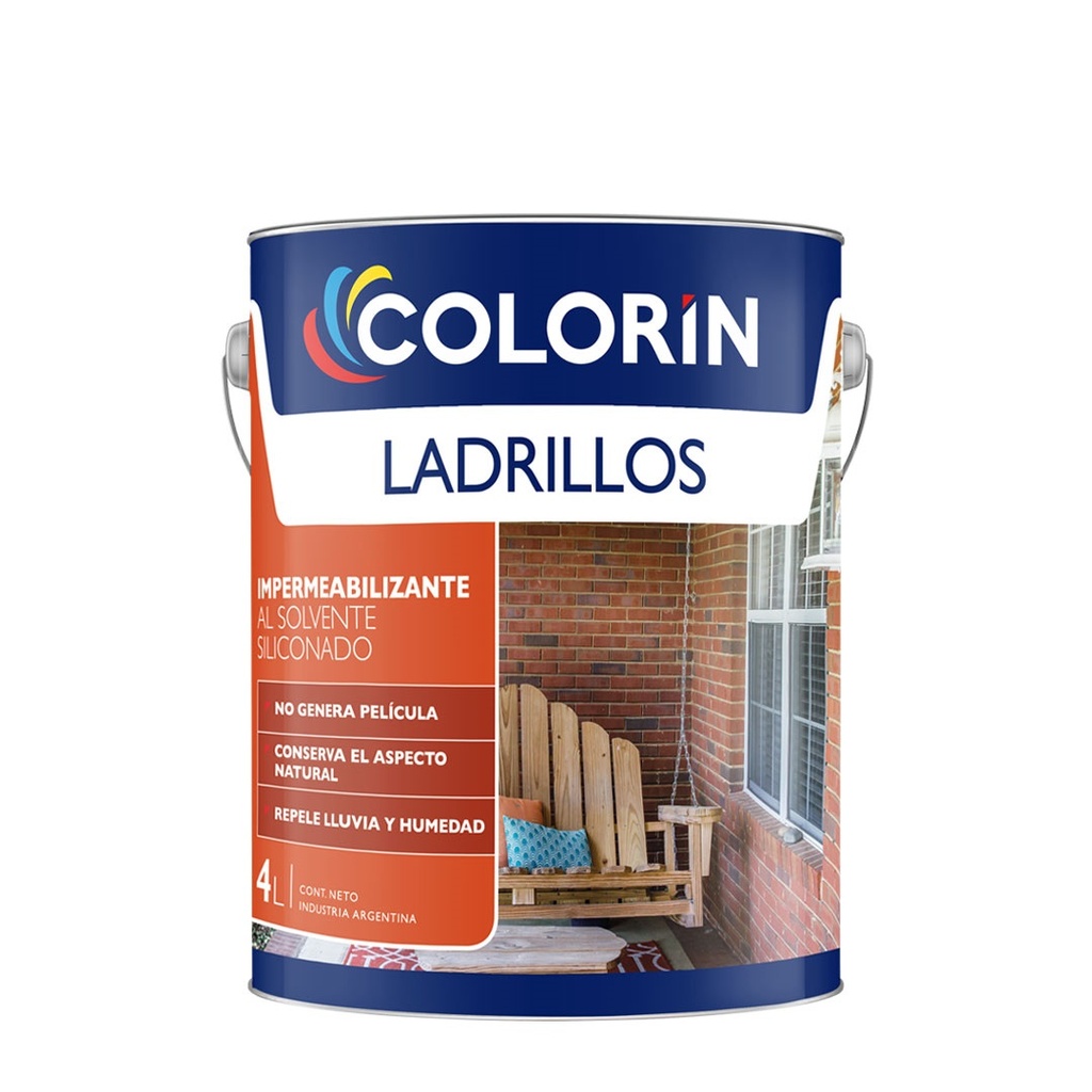 Colorin Ladrillos Siliconado  1 L